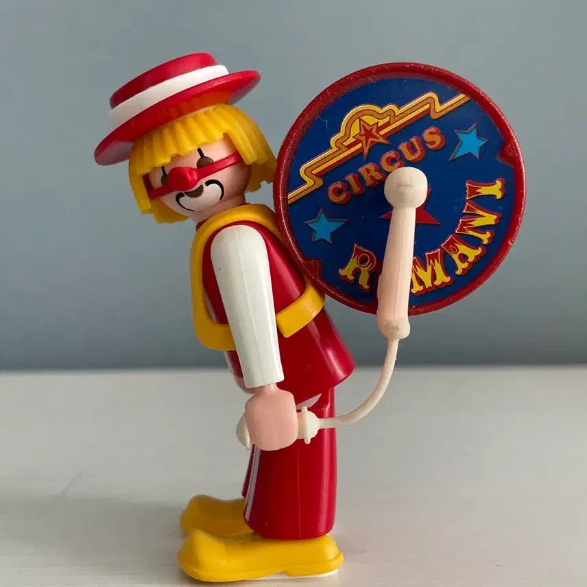 [BUNJANG] Playmobil Pierrot Drummer (Used) / 중고 플레이모빌 북 치는 삐에로