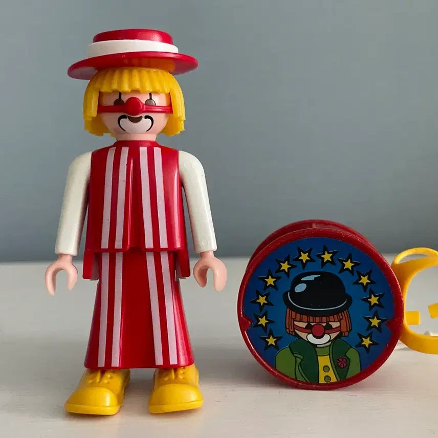 [BUNJANG] Playmobil Pierrot Drummer (Used) / 중고 플레이모빌 북 치는 삐에로