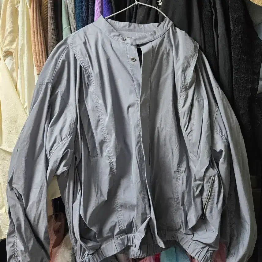 [BUNJANG] Songzio Homme Volume Biker Shirt Jacket / 송지오 옴므 볼륨 바이커 셔츠 자켓 50