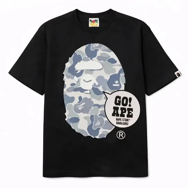[BUNJANG] BAPE Harajuku Camo T-Shirt / 무료배송)베이프 하라주쿠 카모 반팔티