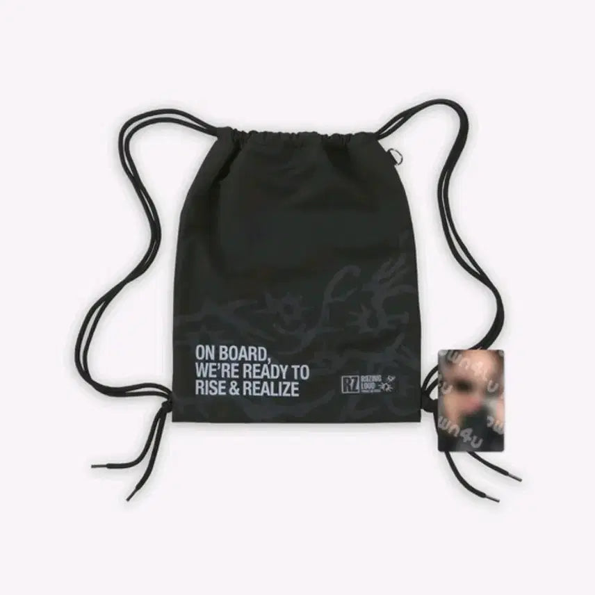 [BUNJANG] RIIZE Gym Bag Bundle Set Photocard / 라이즈 짐색+포카 미개봉