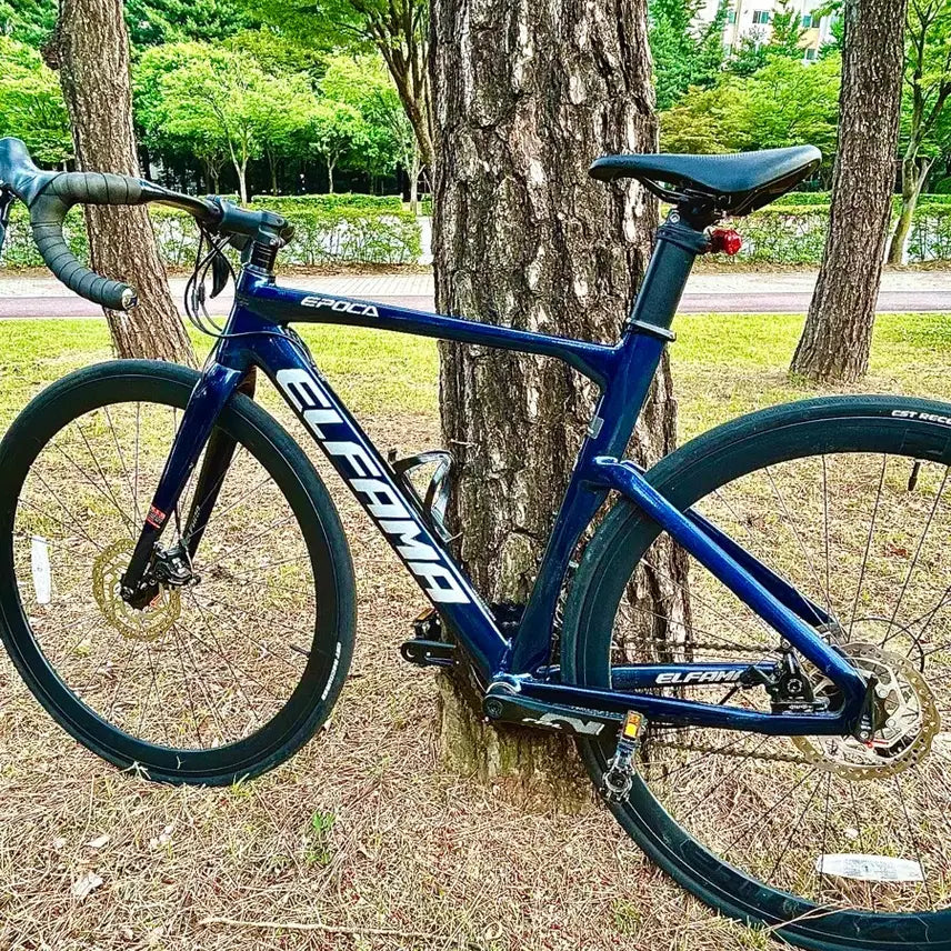 [BUNJANG] Elpama Epocha E2000D Road Bicycle Navy / 엘파마 에포카 e2000d 로드자전거 네이비