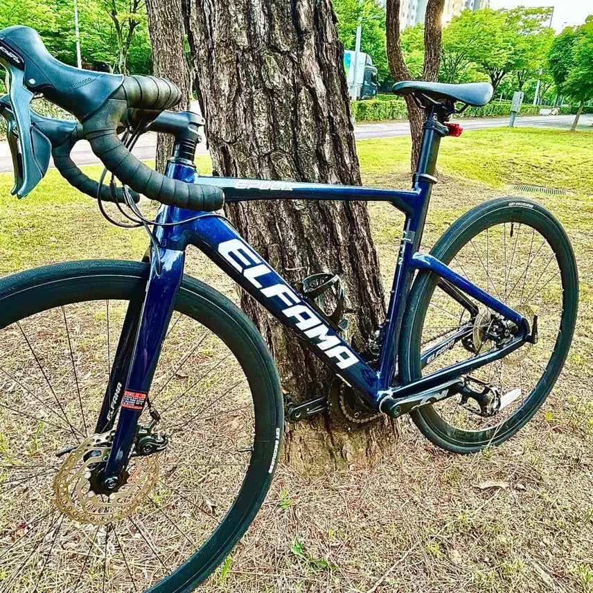 [BUNJANG] Elpama Epocha E2000D Road Bicycle Navy / 엘파마 에포카 e2000d 로드자전거 네이비