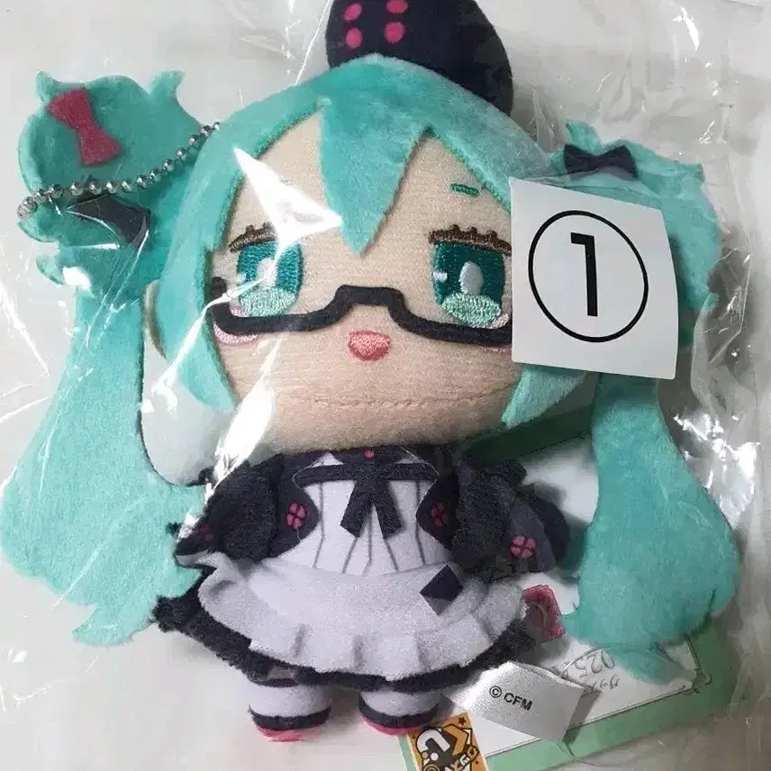 [BUNJANG] Good Smile Company Hatsune Miku Kuji C Prize Glasses Cafe Nendoroid Plush / [미개봉] 굿스마일 쿠지 C상 하츠네 미쿠 안경 카페 누이구루미 인형