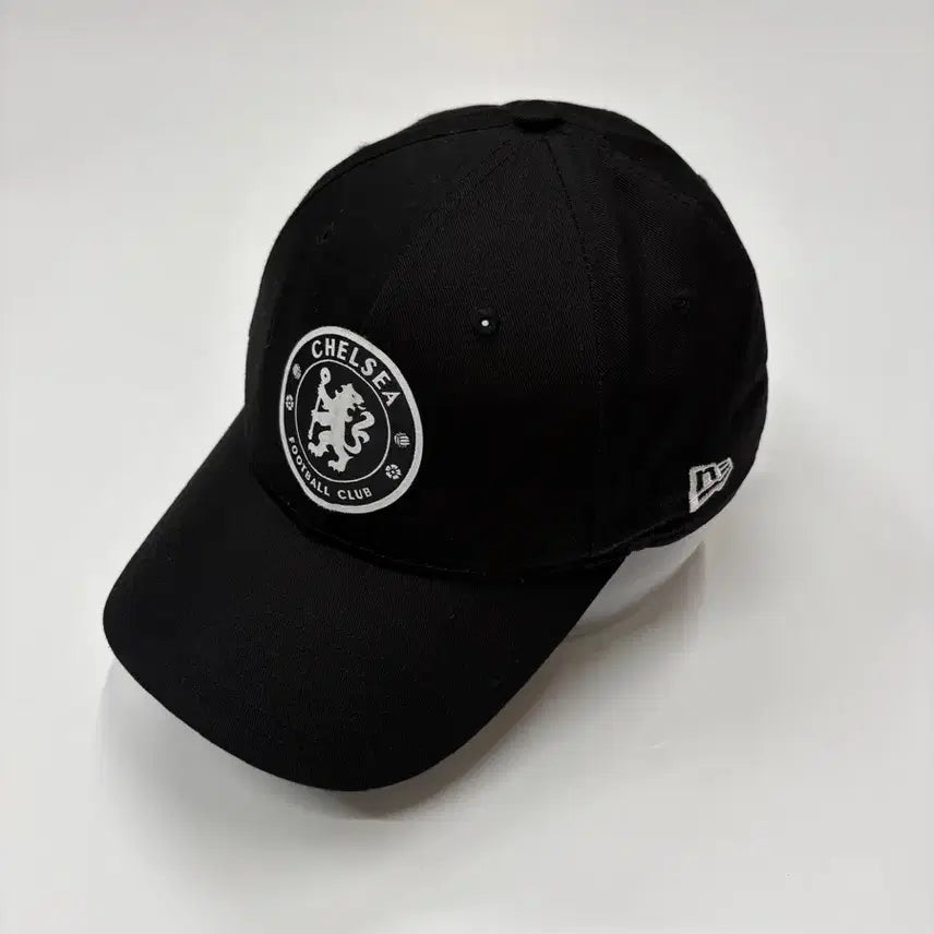 [BUNJANG] New Era MLB x Chelsea FC Logo Black Ball Cap / 뉴에라 MLB x 첼시 FC 로고 블랙 볼캡 모자