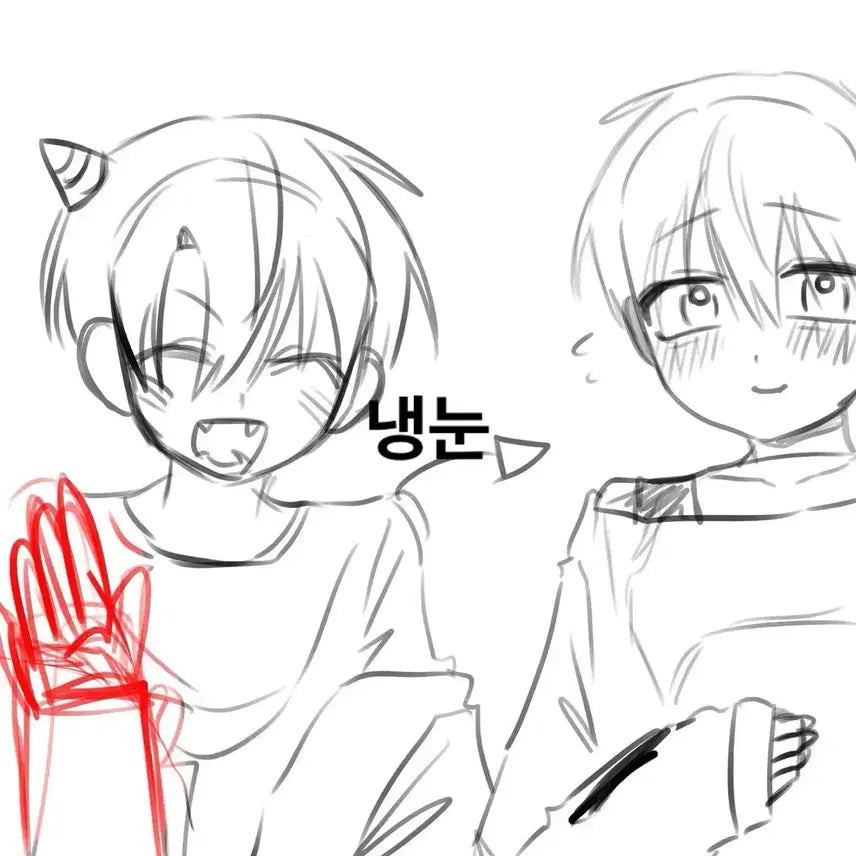 [BUNJANG] Custom Doodle Commission - Discount Available / 낙서 커미션(엄청난 할인중,아래 참고)