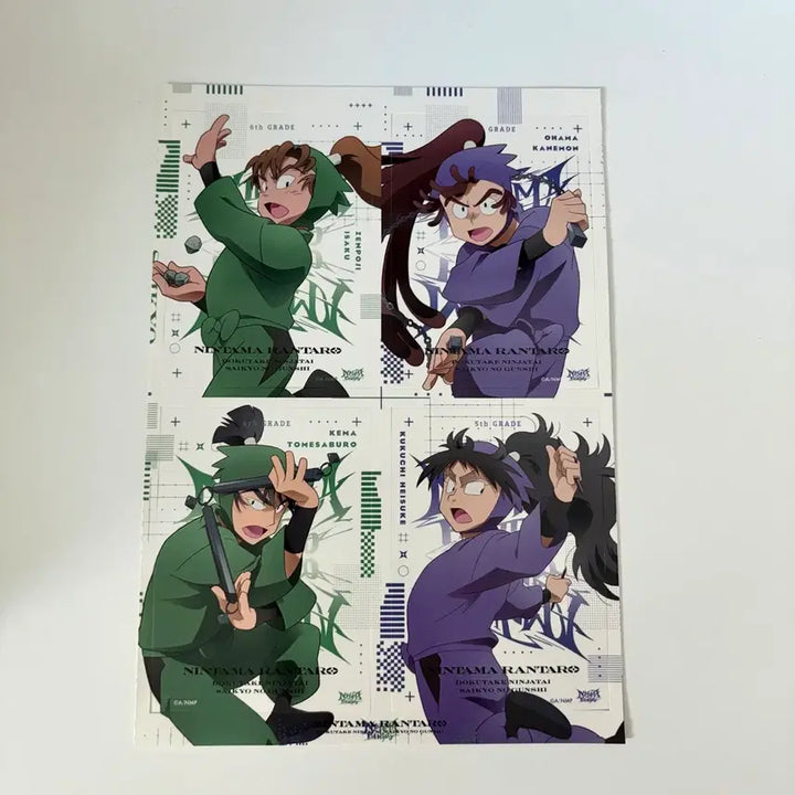 [BUNJANG] Nintama Rantaro Saikyo Jump Sticker Bundle Set / 일괄)닌타마 닌자보이 란타로 최강점프 부록 스티커