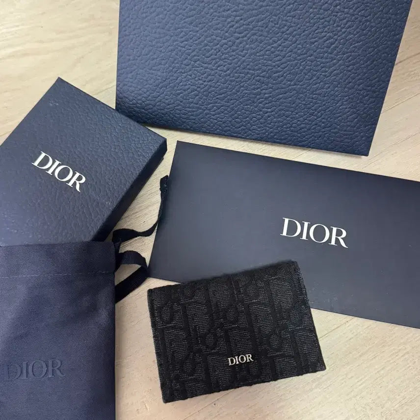 [BUNJANG] Dior Oblique Business Card Holder Full Box / 디올 오블리크 비즈니스 카드지갑 풀박스