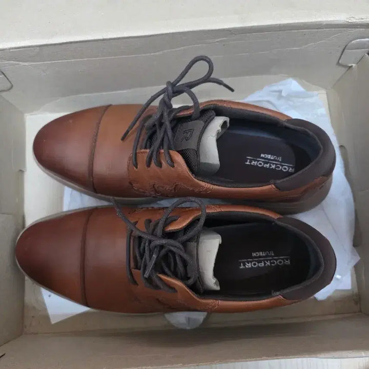 [BUNJANG] Rockport Casual Shoes Brown / 락포드 캐주얼슈즈
