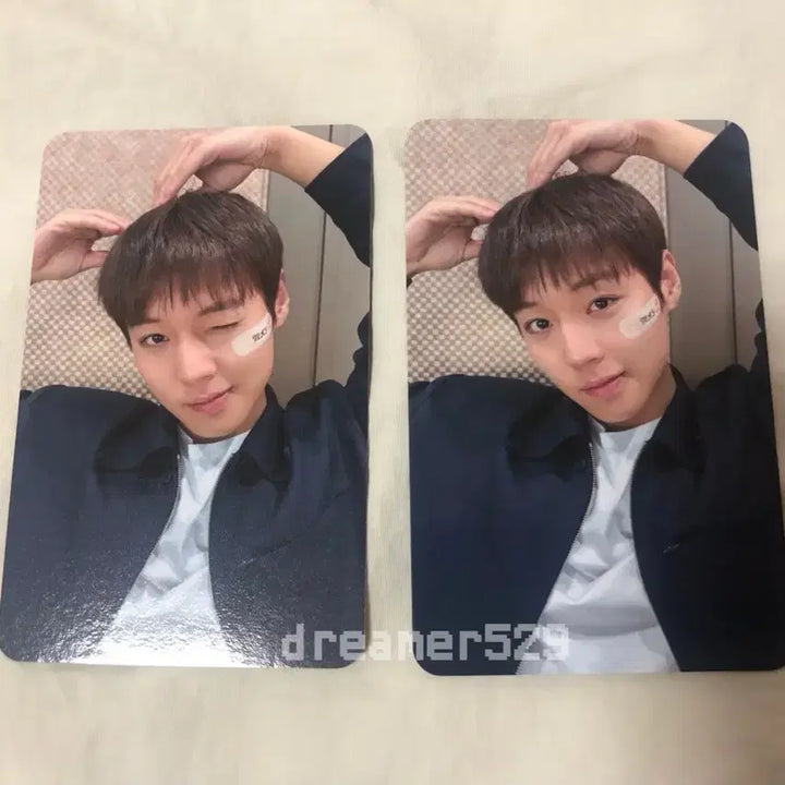 [BUNJANG] Park Jihoon Withmu Ribbon Heart Photocard / 박지훈 위드뮤 리본하트