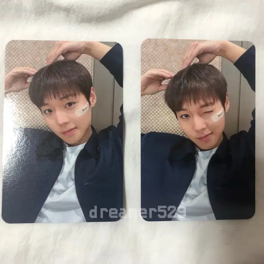 [BUNJANG] Park Jihoon Withmu Ribbon Heart Photocard / 박지훈 위드뮤 리본하트