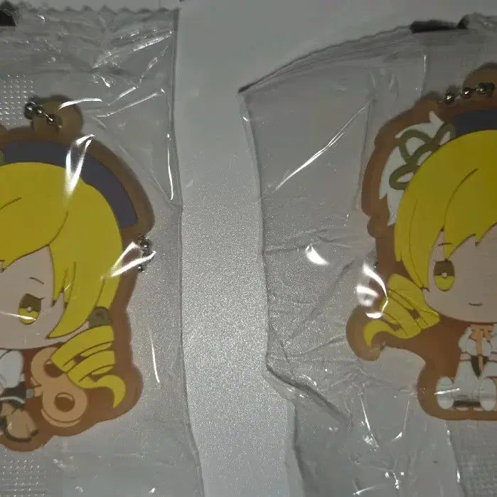 [BUNJANG] Puella Magi Madoka Magica Tomoe Mami Rubber Keychain Bundle Set / 일괄 마법소녀 마도카 마기카 토모에 마미 러버 키링 마마마