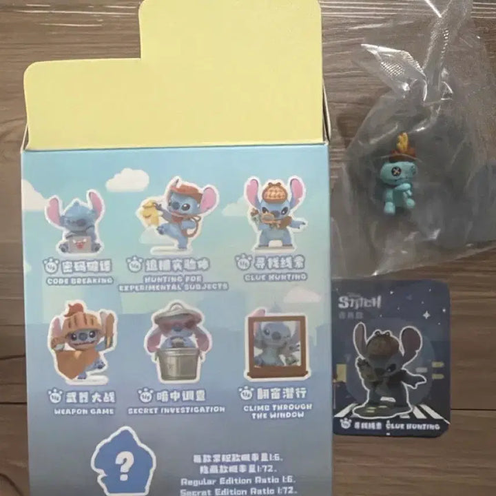 [BUNJANG] Disney Stitch Scrump Detective Figure Toptop / 새상품) 스티치 스크럼프 명탐정 탑토이 toptoy 디즈니