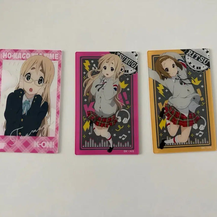 [BUNJANG] Tsugumi Ritsu Bundle Set Acrylic Photocard Goods / 일괄) 케이온 아크릴카드 포토카드 굿즈 츠무기 리츠