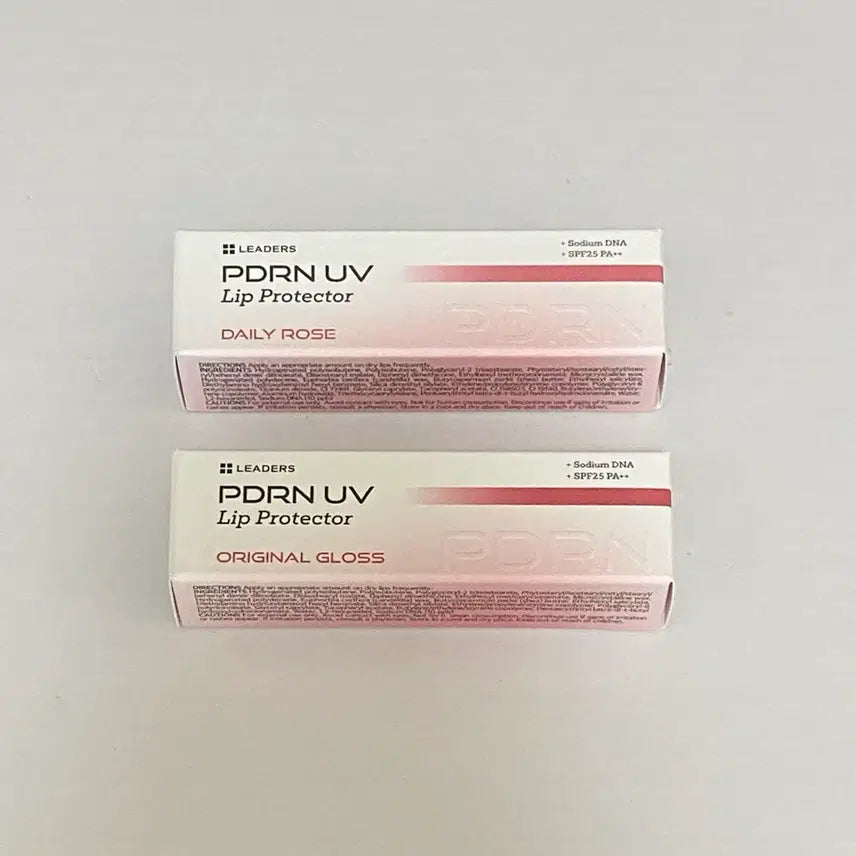 [BUNJANG] Leaders PDRN 5% Active Ampoule + UV Lip Balm (Original Gloss &amp; Daily Rose) / 리더스 PDRN 5% 액티브 앰플 + UV 립밤 2종