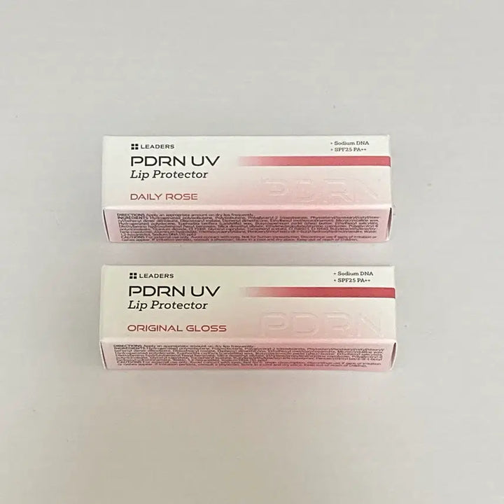 [BUNJANG] Leaders PDRN 5% Active Ampoule + UV Lip Balm (Original Gloss &amp; Daily Rose) / 리더스 PDRN 5% 액티브 앰플 + UV 립밤 2종