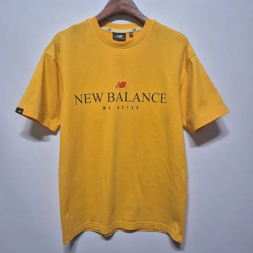 [BUNJANG] New Balance Short Sleeve T-Shirt Yellow S / 뉴발란스 반팔티 옐로우 S