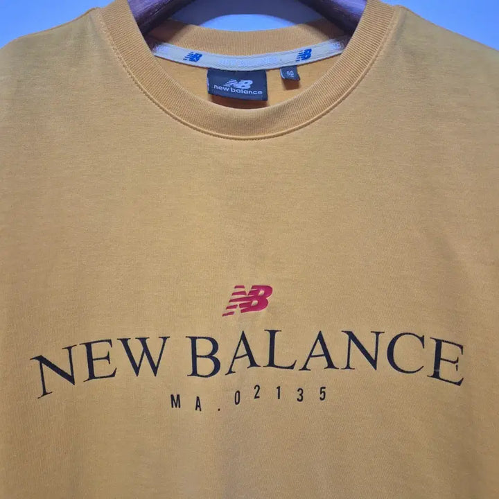 [BUNJANG] New Balance Short Sleeve T-Shirt Yellow S / 뉴발란스 반팔티 옐로우 S