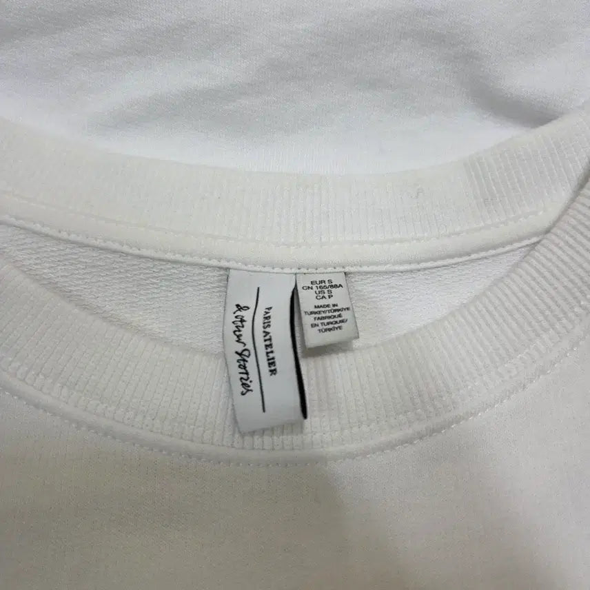 [BUNJANG] And Other Stories White Flower Short Sleeve T-Shirt / 앤아더스토리즈 화이트 플라워 반팔티