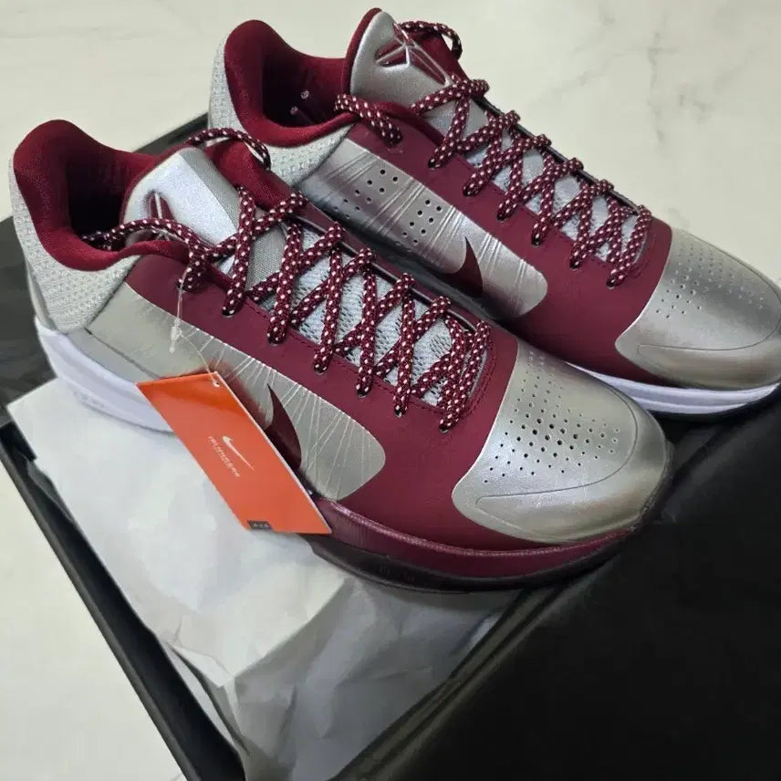 [BUNJANG] Nike Kobe 5 Protro Metallic Silver Team Red / [275] 나이키 코비5 프로트로 메탈릭 실버 팀 레드