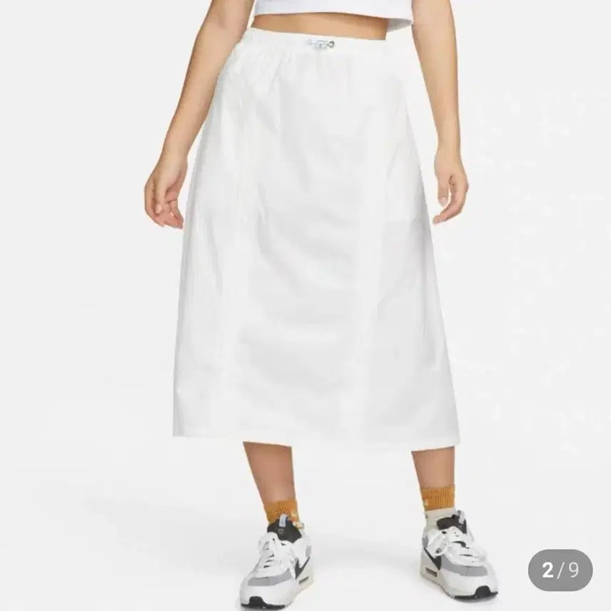 [BUNJANG] Nike White String Skirt / (새상품) 나이키 화이트 스트링 스커트