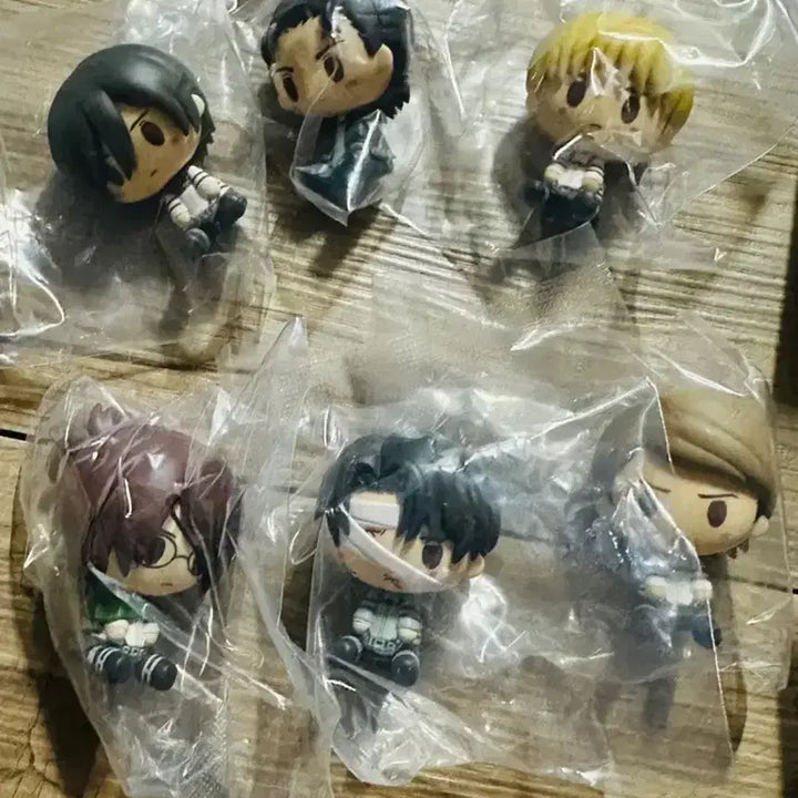 [BUNJANG] Attack on Titan Nendoroid Full Set (6 Types) / 마지막풀셋6종일괄) 진격의거인 H상 초코노코 에렌 리바이 엘빈 미카사