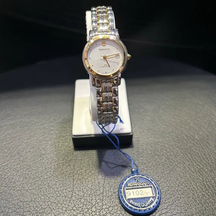 [SOLD OUT] 로만손 18k 베질 크라운 여성 빈티지 시계