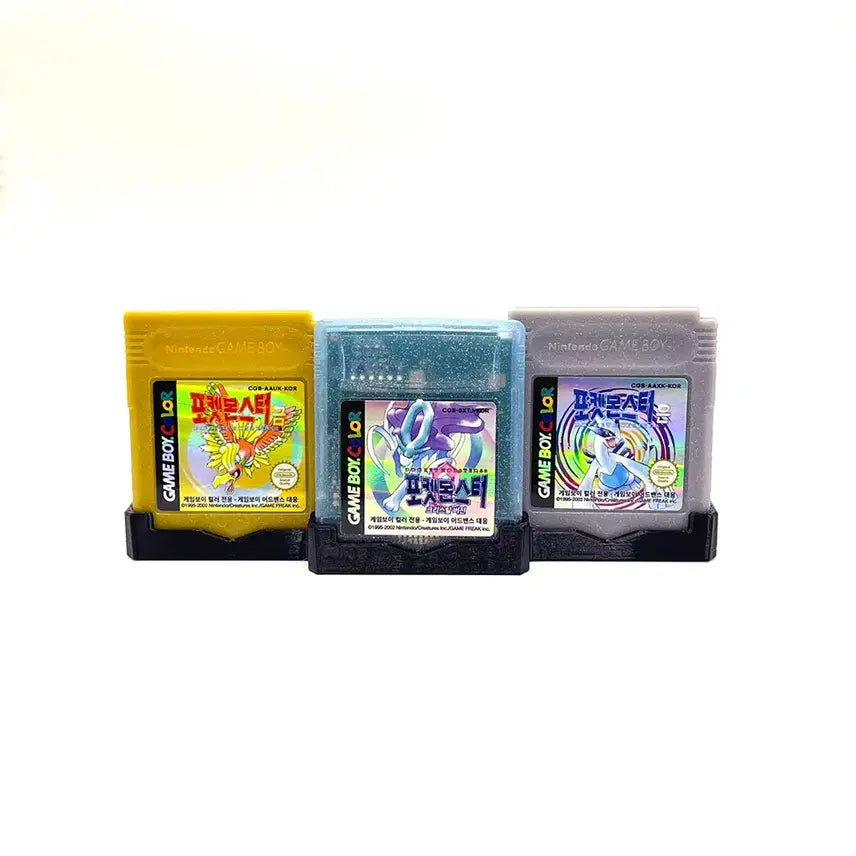 [BUNJANG] Game Boy Color Pokemon Gold / Silver / Crystal Korean (RTC) Cartridge / (RTC가능) 게임보이 컬러 포켓몬스터 금 / 은 / 크리스탈 한글