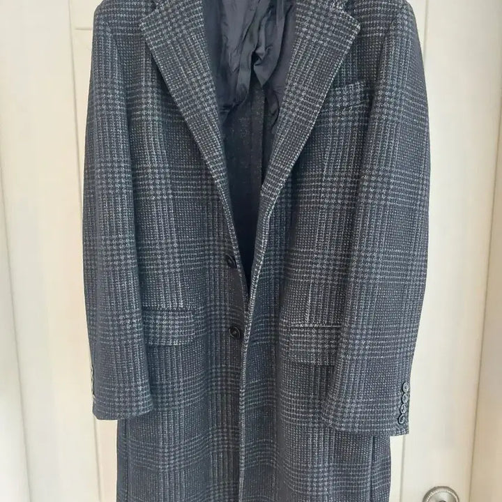 [BUNJANG] Massimo Dutti Italian Wool Check Coat Men&