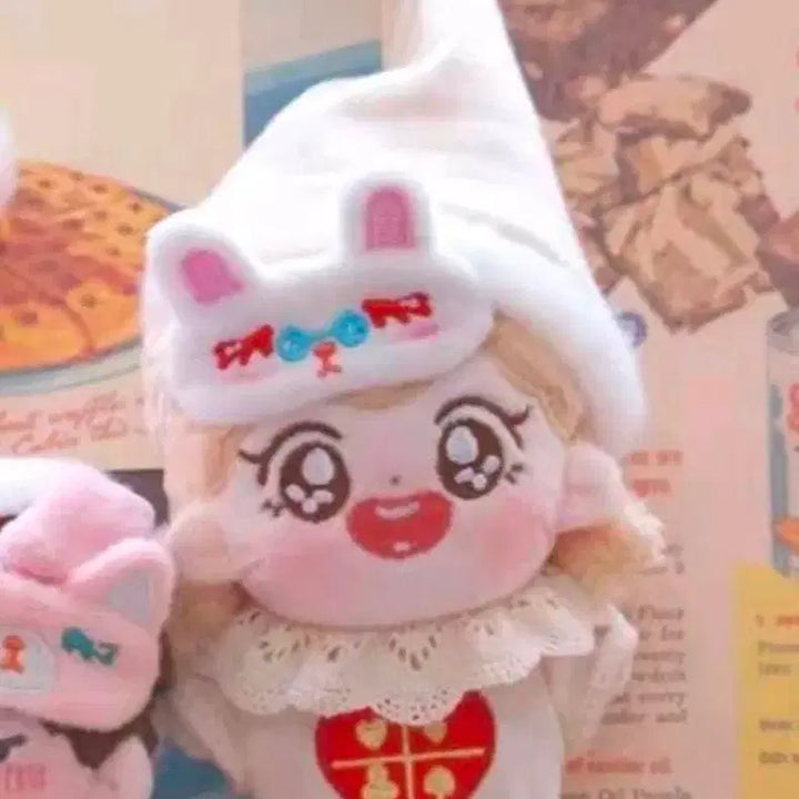 [BUNJANG] 10cm Cotton Doll Clothing White Rabbit / 10cm 솜인형 옷장 양도 판매 화이트래빗