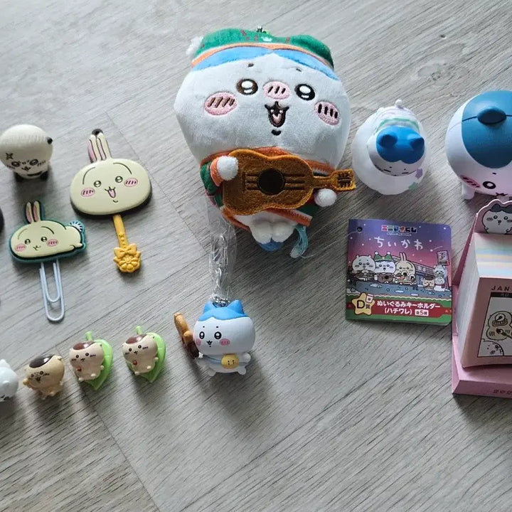 [BUNJANG] Chiikawa Doll Keyring Goods Bundle Set / 먼작귀 치이카와 인형 키링 굿즈 세트 일괄