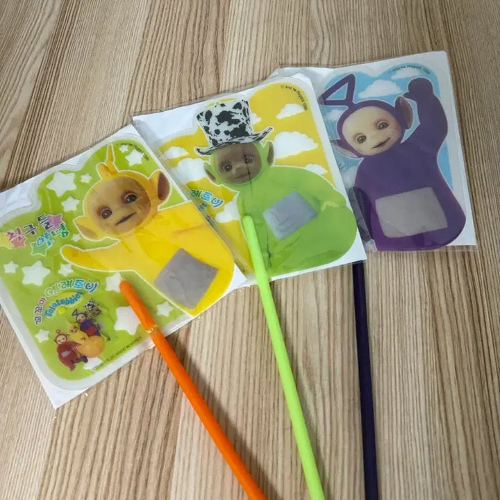 [BUNJANG] Teletubbies Fan Set / 텔레토비 부채