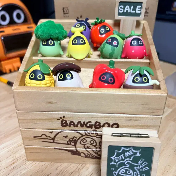 [BUNJANG] Junjunje Fruit Preservation Figure Stand Set / 젠존제 과일 방부 피규어 거치대 세트