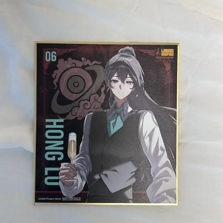 [BUNJANG] Limbus Company Hong Lu Celadon Art Card, Military Theme Acrylic Stand, &amp; Coaster Bundle / 림버스컴퍼니 홍루 색지 &amp; 밀리테마 아크릴 &amp; 코스터 일괄