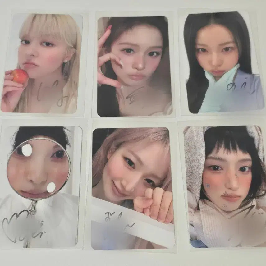 [BUNJANG] NMIXX Signed Photocard Set / 엔믹스 싸인 포토카드 세트 양도 NMIXX SIGNED POCA