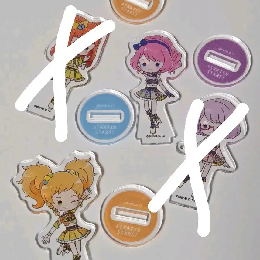 [BUNJANG] Aikatsu Stars! School Look Graph Art Mini Acrylic Standee - Laura / Yuzu / [판매] 아이카츠 스타즈 스쿨룩 그래프아트 미니 아크릴 로라 유즈