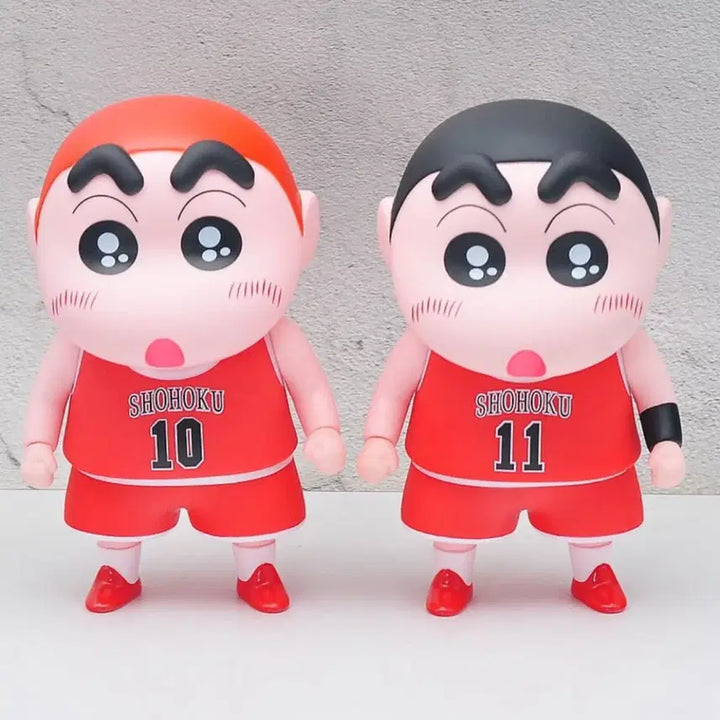 [BUNJANG] Crayon Shin-chan Slam Dunk Shohoku Uniform Figure (No. 11) / 짱구 슬램덩크 쇼호쿠 피규어 세트