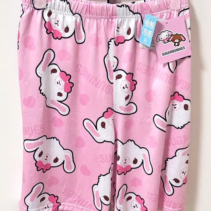 [SOLD OUT] (새상품)슈가바니즈 시로우사 돈키호테 산리오 잠옷바지 L사이즈