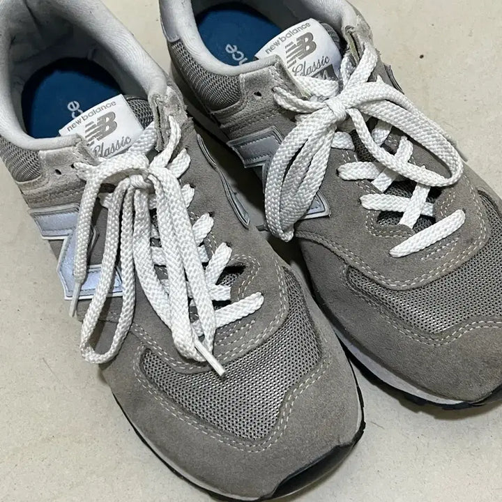 [BUNJANG] New Balance 574 Grey D Standard Sneakers 275 / 뉴발란스 574 그레이 d스탠다드 275