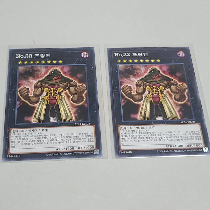 [BUNJANG] Yu-Gi-Oh! No.22 Franken Normal Card / 유희왕 no.22 프랑켄 한판 노멀