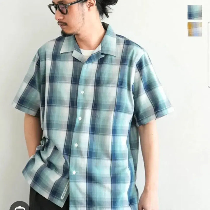 [SOLD OUT] 나나미카 오픈카라 피케셔츠(네이비 민트 XL)