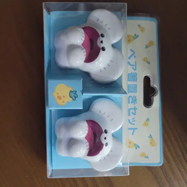 [BUNJANG] Pokémon Wasshoi! Watching Durin Watchers Chopstick Rest Set / 포켓몬스터 모구모구 워칭 두리쥐 젓가락 받침 세트 포켓몬 오물오물 포케센