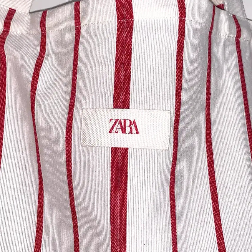 [BUNJANG] ZARA Striped Eco Bag Beach Bag Tote Bag / ZARA 자라 스트라이프 에코백 비치백 빅백 여행 가방 토트백