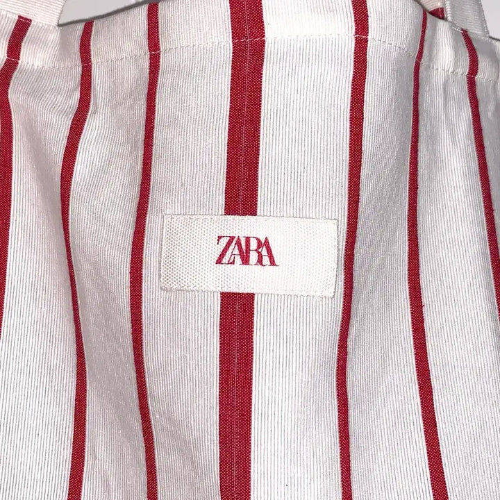 [BUNJANG] ZARA Striped Eco Bag Beach Bag Tote Bag / ZARA 자라 스트라이프 에코백 비치백 빅백 여행 가방 토트백