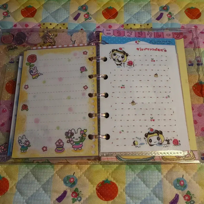 [BUNJANG] Heisei Retro Paper Diary Setup / 헤이세이 고전 지류 다이어리 셋업