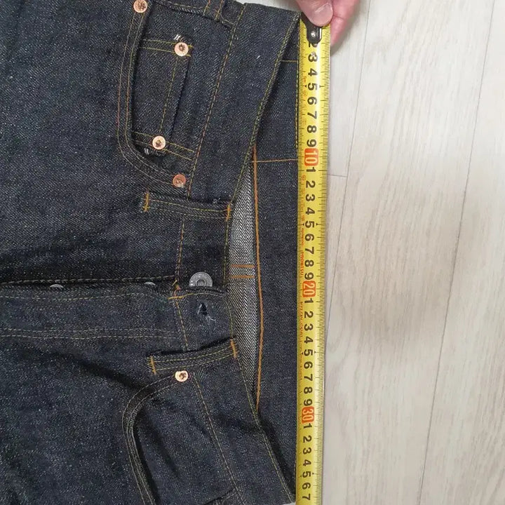 [BUNJANG] Samurai Jeans S710BK 17oz Black Selvedge Denim Jeans / 사무라이 진스 S710BK 17oz 사무라이진