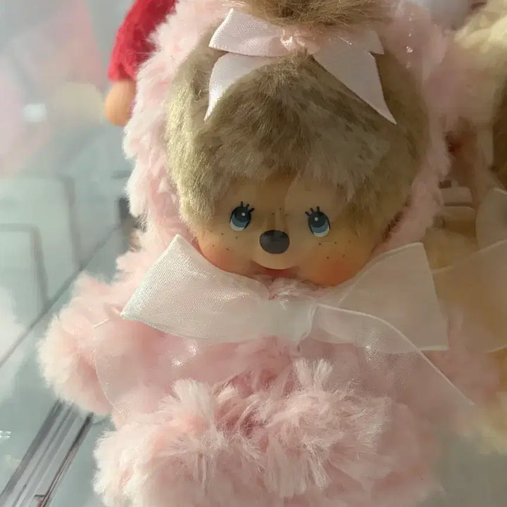 [BUNJANG] Monchhichi Pink Bear Hong Kong Exclusive / 홍콩 한정 핑크베어 몬치치