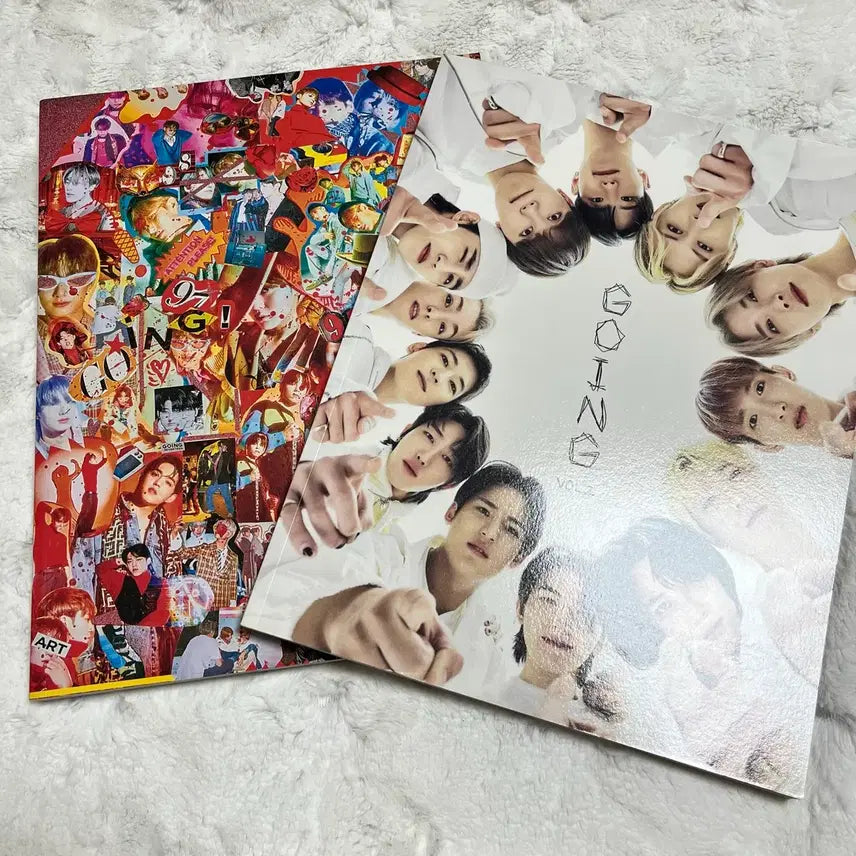 [BUNJANG] Seventeen Going Magazine Vol 1 &amp; 2 Bundle Set / 세븐틴 고잉잡지 1, 2 일괄 민규 원우 svt