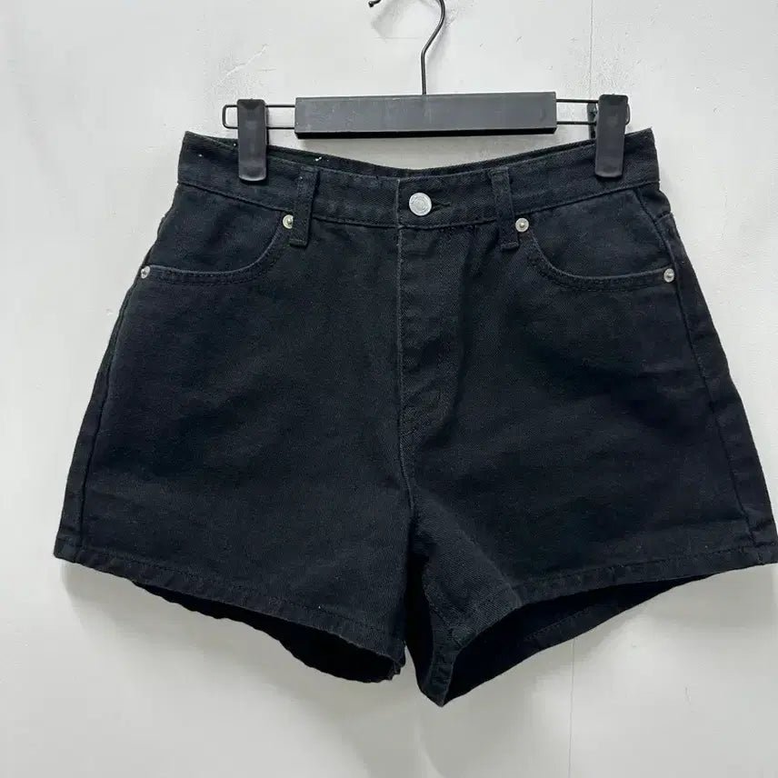 [BUNJANG] Baydely Black Denim Shorts (Size M) / {만원빈티지 최저가}베이델리 블랙 데님 숏 팬츠 M