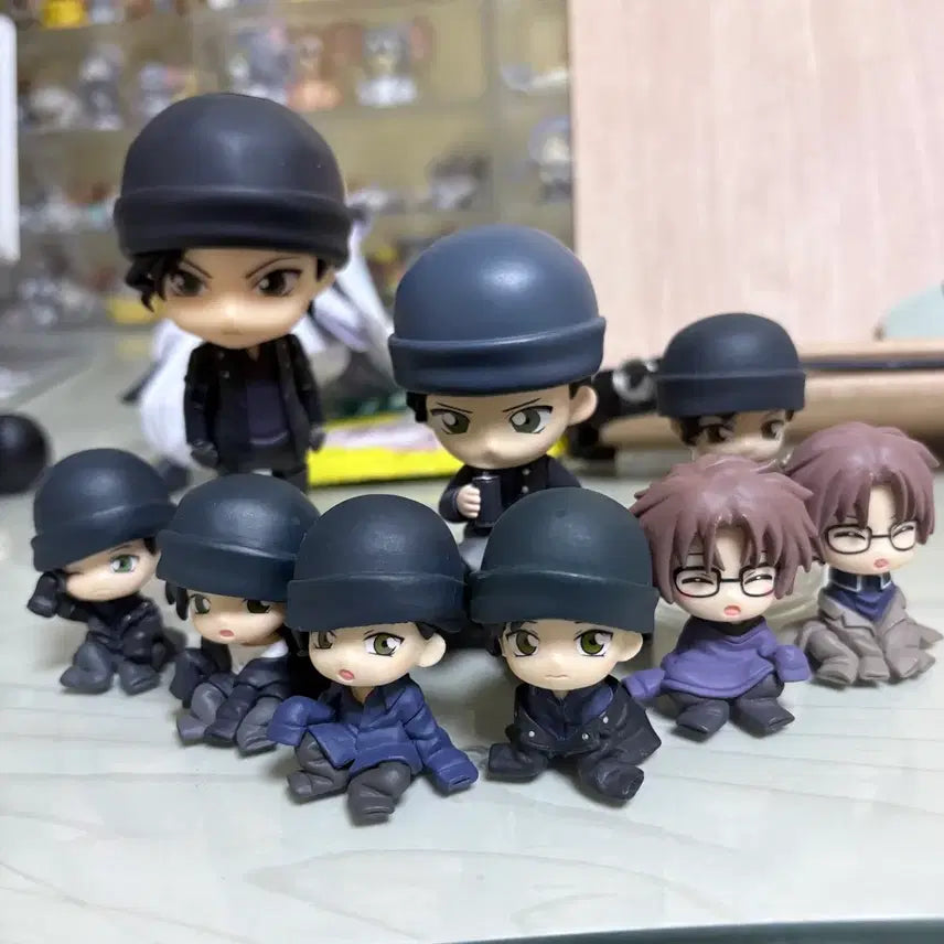 [BUNJANG] Detective Conan Shuichi Akai Nendoroid and Chizimase Figure Bundle / 명탐정 코난 아카이 슈이치 굿즈 일괄 판매 (치지마세 넨도로이드 팝마트)